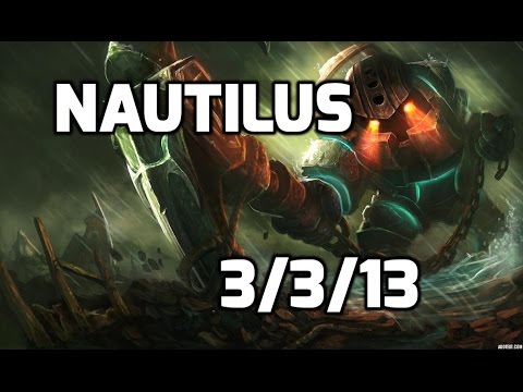 5: TheeLazyRaccoon as Nautilus vs Cho'Gath Top - Ranked 6.2