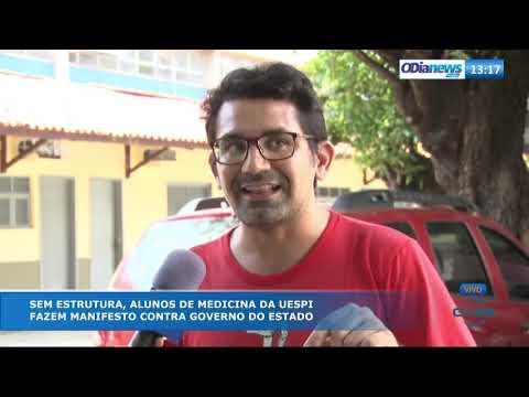 O DIA NEWS 30 09  Estudantes de medicina realizam manifestacão