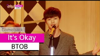 [Comeback Stage] BTOB - It&#39;s Okay, 비투비 - 괜찮아요, Show Music core 20150704