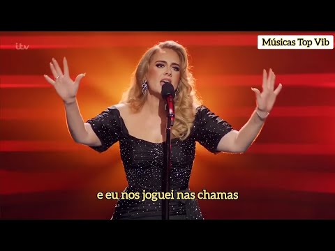 Adele - Set Fire To The Rain (Tradução/Legendado) (Live An Audience With)