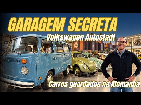 GARAGEM SECRETA VOLKSWAGEN NA ALEMANHA! Fusca, Porsche, muitos clássicos que vão para os museus