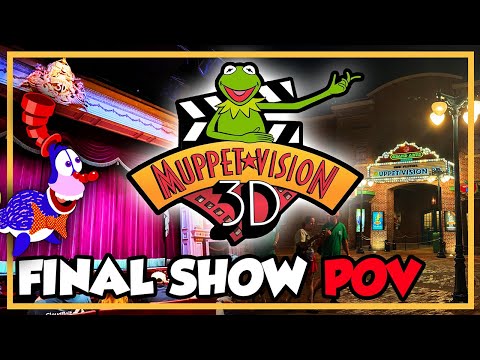 LAST-EVER Final MuppetVision 3-D Show at Disney’s Hollywood Studios