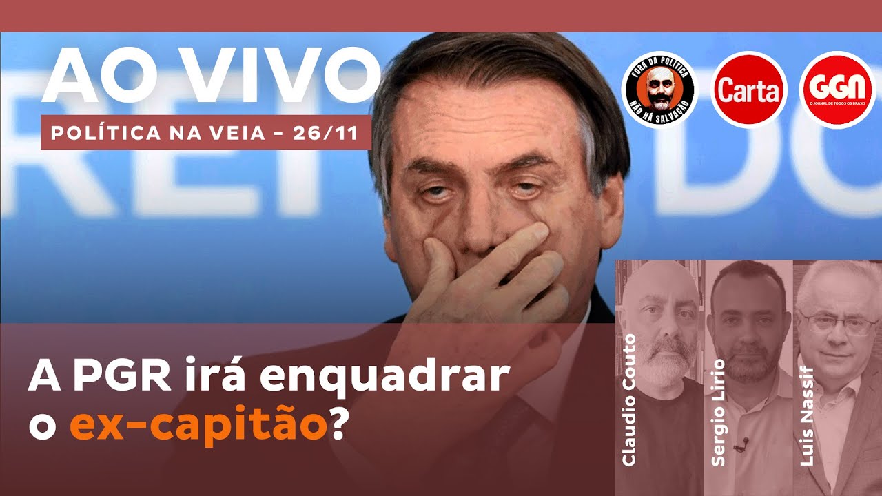 Bolsonaro admite: pode ser preso a qualquer momento | Política na Veia AO VIVO
