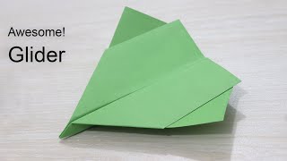 How to Make a Paper Airplane Glider that FLY FAR