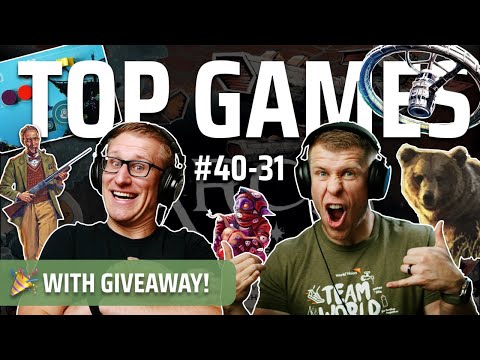 Top 50 Board Games of All Time (2025) - #40-31