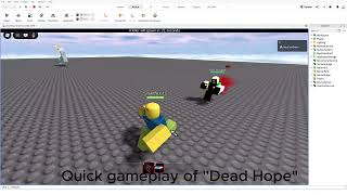 Quick gameplay of "Dead Hope" XD
