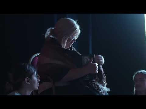 Representacion artistica de la historia de San Jeronimo del Sauce