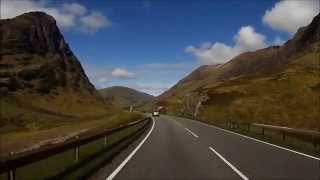 preview picture of video 'A Drive Through Glencoe  (long version)'