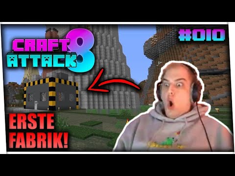 BAU der ERSTEN FABRIK 🏭🏭 + ITEM ELEVATOR für den SUPERSMELTER 😱 | Craft Attack 8 #010 | Nebelniek