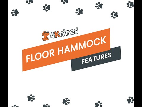 4Knines Crew Cab Dog Floor Hammock Features