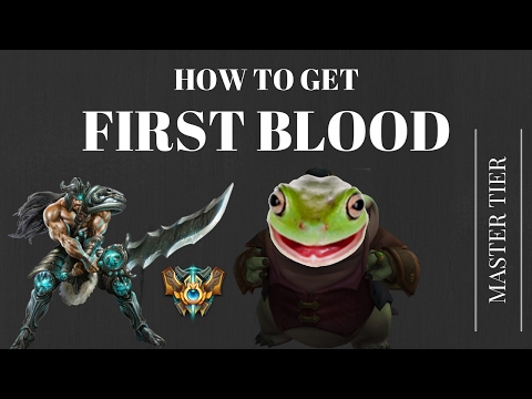 Tryndamere vs Tahm Kench - How to get first blood vs Tahm Kench