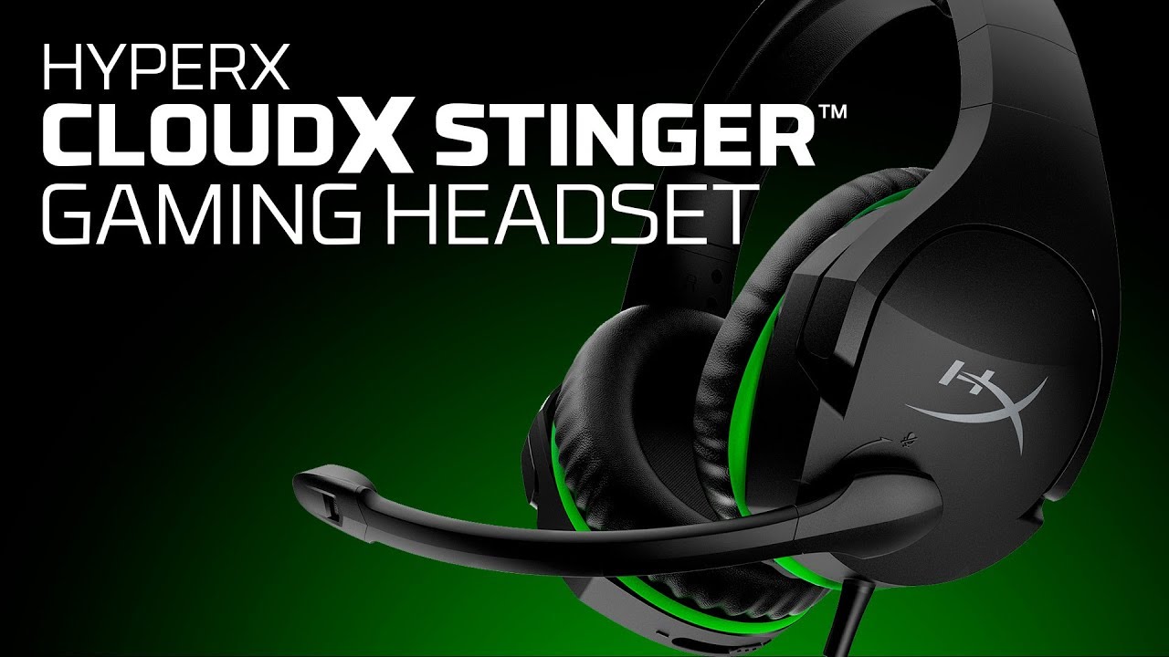 Гарнітура ігрова HyperX CloudX Stinger Gaming Headset (HX-HSCSX-BK/WW) video preview