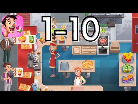 Cooking Diary Restaurant Game Levels 1-10 Gameplay (iOS/Android) - YouTube