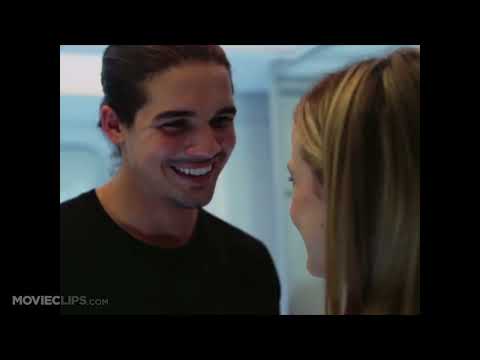 Trailer frame: small venue performance with warm backlights and handheld camera movement