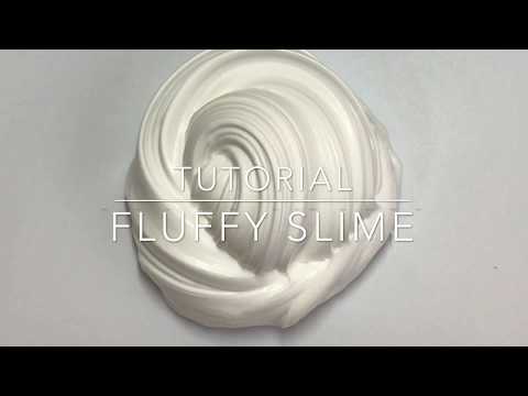 HOW TO MAKE FLUFFY SLIME