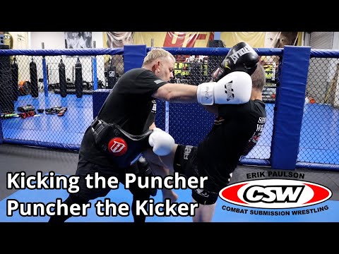 MMA Power Workout - Punching the Kicker - Kicking the Puncher