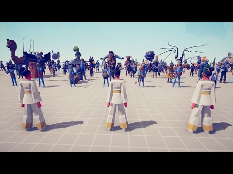 3x MARTIAL ART vs ALL FACTION UNITS - TABS - Totally Accurate Battle Simulator