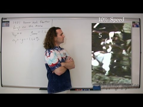 Analyzing the Apollo 15 Feather and Hammer Drop - A Basic, Introductory Free-Fall Problem