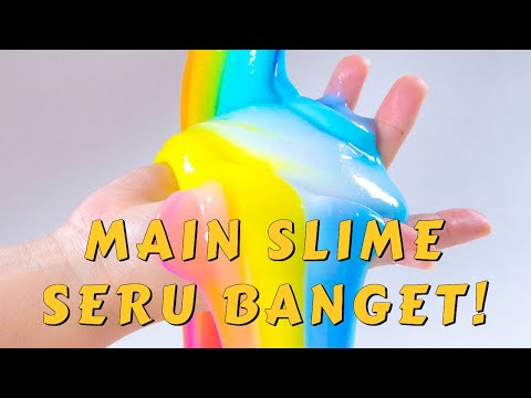 Main Slime Warna-Warni Seru Banget! Bersama Kak Uty Teman Jihan Satu Komplek