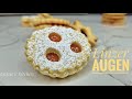 Easy Christmas Butter Cookies Linzer Cookies Pt 1