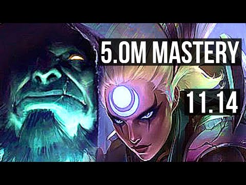 YORICK vs DIANA (MID) (DEFEAT) | 5.0M mastery, 1600+ games | BR Diamond | v11.14