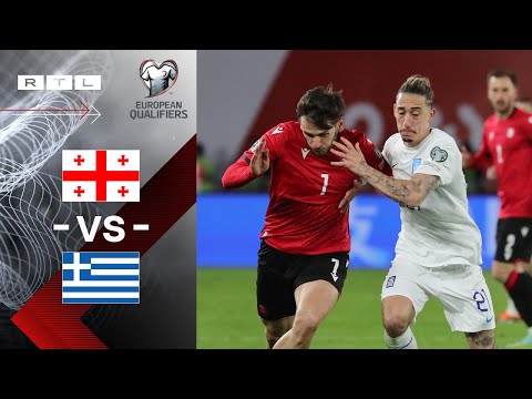 Georgien vs. Griechenland - Highlights & Tore | European Qualifiers Playoff-Finale