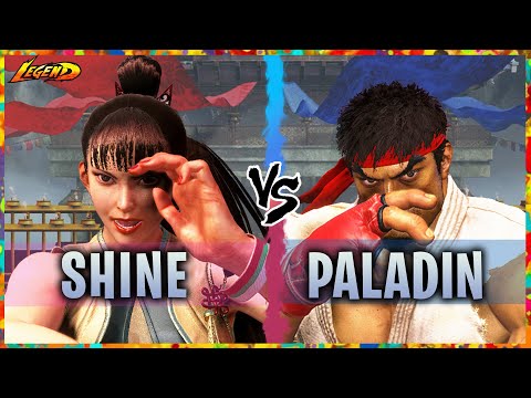 SF6 ▰ Chun-Li ( Shine  ) Vs. Ryu ( Paladin )『 Street Fighter 6 』