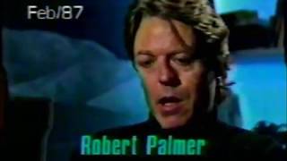Robert Palmer interview 1987
