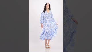Vorschau: Maxi Kleid mit Paisley Muster