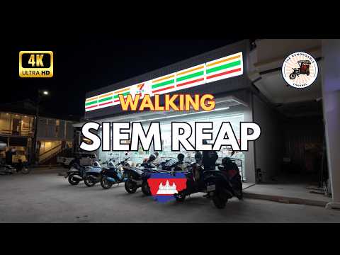 Siem Reap After Dark 2025: New 7-Eleven &amp; Bustling Nightlife Scene