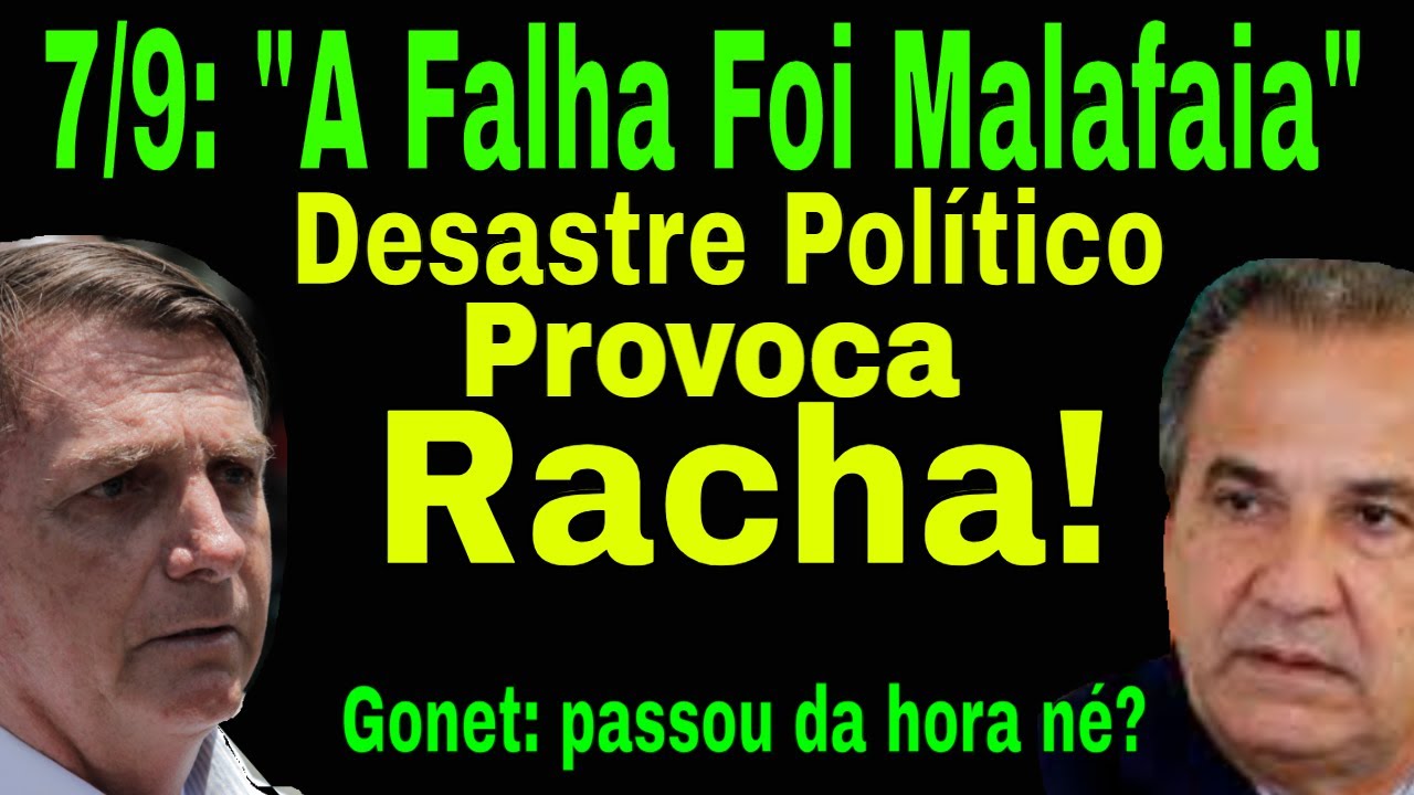 7/9  RACHA DIREITA: BOLSONARISTAS ATACAM MALA QUE ATACA MARÇAL QUE ATACA TODOS! PGR: CHEGOU A HORA!