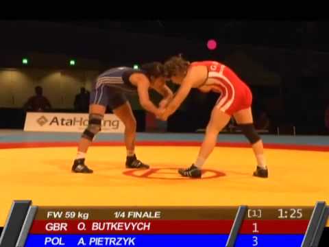 FW 59KG Olga Butkevych (GBR) - Agata Pietrzyk (POL)