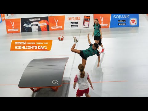 European Teqball Tour - Budapest (Day1, Highlights)