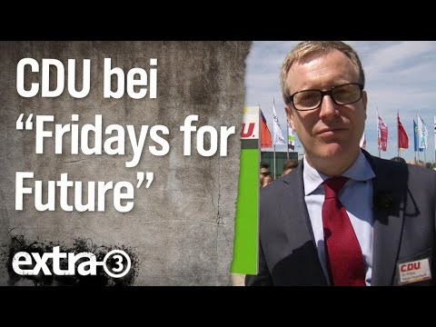 Die CDU bei "Fridays for Future" | extra 3 | NDR