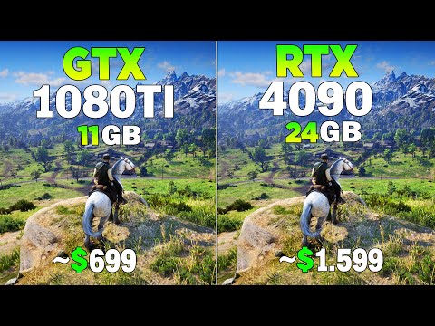 GTX 1080 Tİ vs RTX 4090 - Test in 8 Games