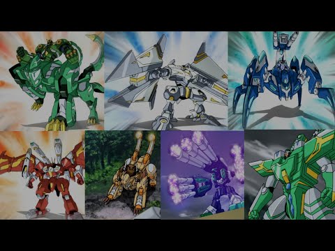 Bakugan Mechtanium Surge All Battle Suits (Season 4)