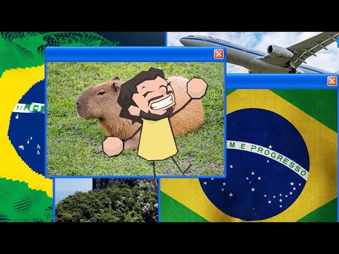 bbno$ - come to brazil (visualizer)