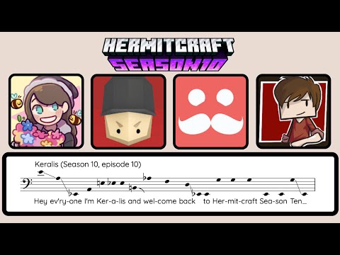 Transcribing Hermits: pt. 1 (Pearl, Mumbo, Keralis, Grian, Cleo, Impulse, Etho, Joe, Ren)