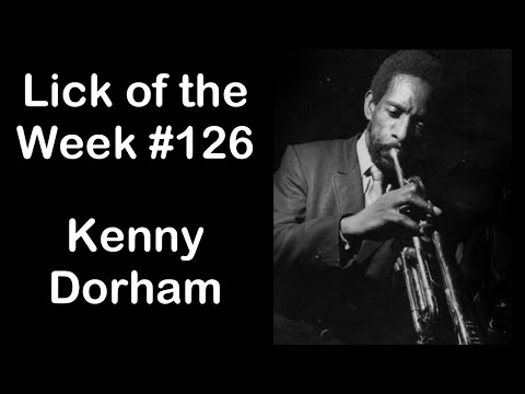 Lick of the Week #126 (Kenny Dorham ii V I Lick)