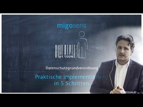 Umsetzung der DSGVO in 5 praktischen Schritten