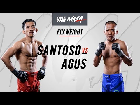 SANTOSO VS AGUS RUSTANDI | FULL FIGHT ONE PRIDE MMA 67 LOCAL PRIDE #2