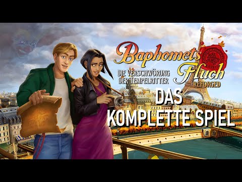Baphomets Fluch Remake • Gameplay Deutsch (Full Game) Longplay Point and Click