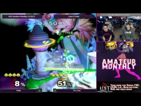 Pdub (Sheik) vs TSI | Chai (Fox) - ASH Amateur Monthly #2 Melee Loser's Finals