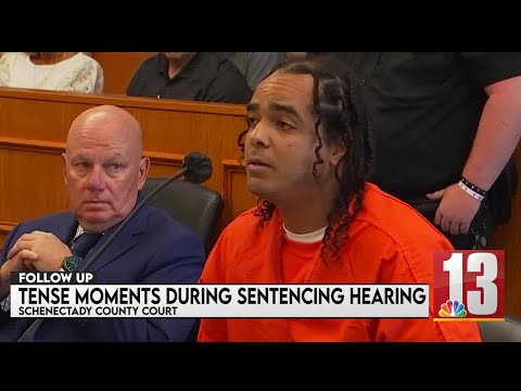 Convicted murderer swears at judge during sentencing
