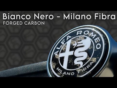 Bianco Nero (MF) - Forged Carbon [1 Τεμάχιο]-thumb-1