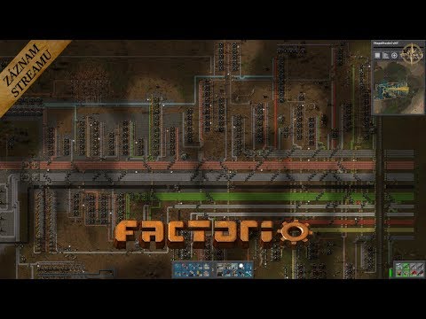 Factorio 39 - Zpracování Uranu - záznam streamu 1/3