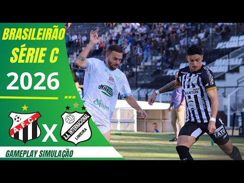 ANÁPOLIS 1X2 INTER DE LIMEIRA | MELHORES MOMENTOS | BRASILEIRÃO SÉRIE C | JOGO DE HOJE GAMEPLAY 
