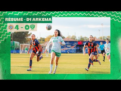 D1 Arkema : Montpellier 4-0 ASSE