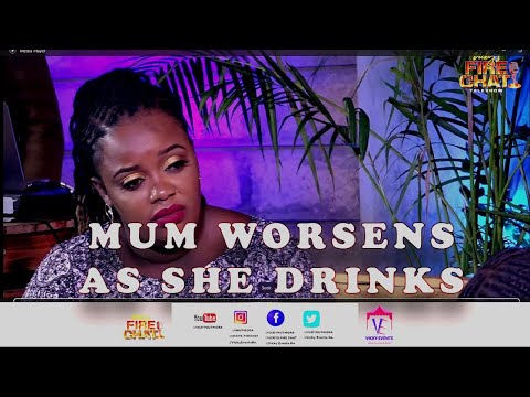 MUM WORSENS AS SHE DRINKS #vickysfirechattalkshow #drama  #talkshow  #fyp