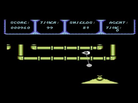 Lukozer Retro Game Review 219 - Thrust 2 - Commodore 64